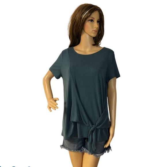 She + Sky Tops - SHE + SKY TEAL TOP